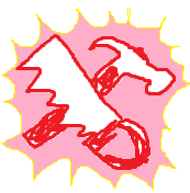 Game Making Tools logo. A crude drawing of a saw crossed over a hammer, with an explosion in the background.